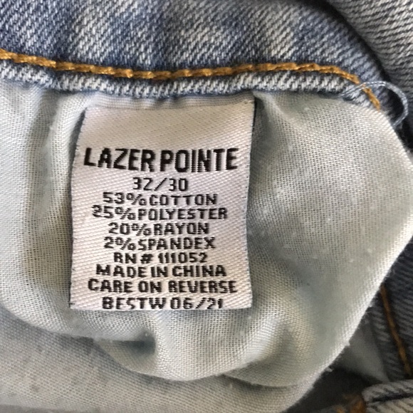 Man’s Jens Laxer point jeans. Distressed. SZ 30x32. - Picture 4 of 8